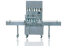 全自動直線式液體灌裝機